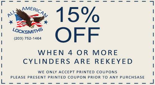 4 or more cylinders rekeyed coupon