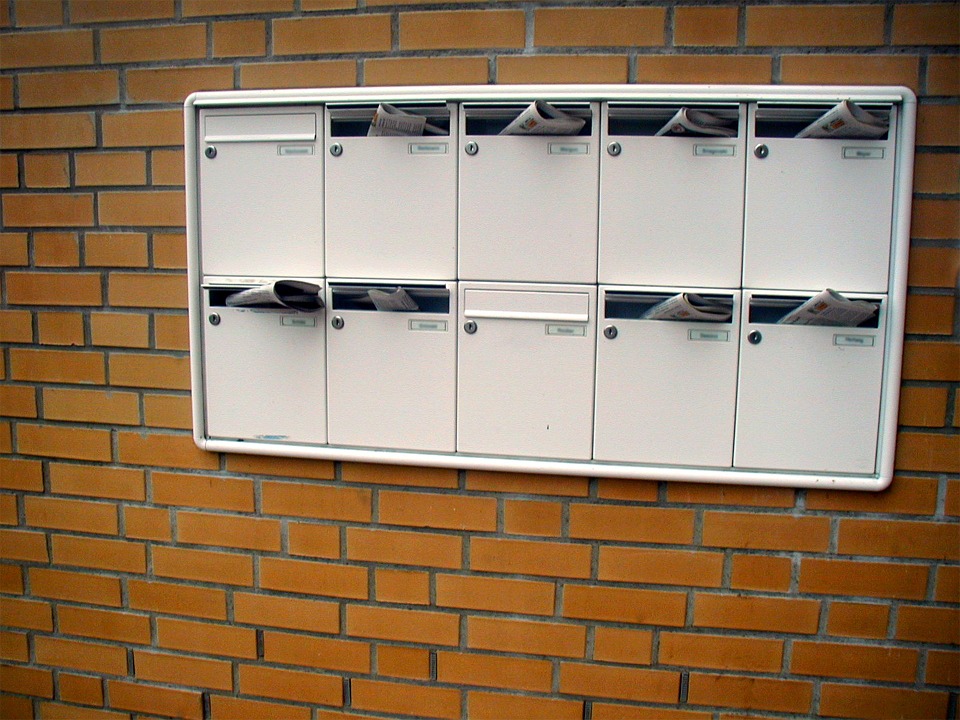 apartment mailboxes