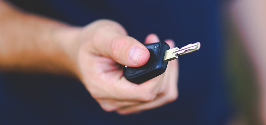 CAR KEY IN HAND