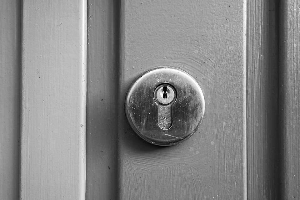 locked door