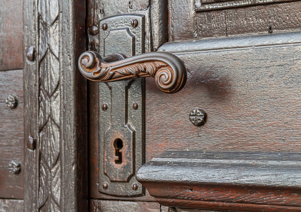 antique door