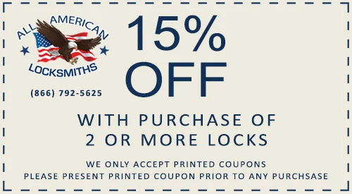 2 or more locks coupon